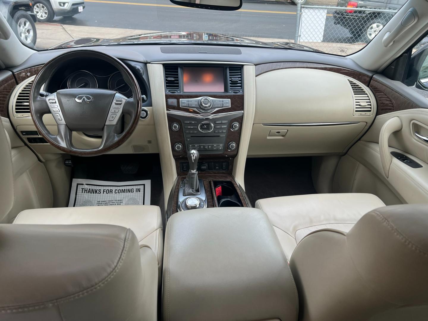 2017 Infiniti QX80 Limited 4WD (JN8AZ2NE1H9) with an 5.6L V8 DOHC 32V engine, 7A transmission, located at 1018 Brunswick Ave, Trenton, NJ, 08638, (609) 989-0900, 40.240086, -74.748085 - Wow! This Infiniti is Absolutely Perfect and Beautiful in every possible way!! Vehicle was $72,000 brand new and it still looks brand new for $17K! An absolute "no brainer purchase" for this amazing SUV if you are seeking the Right Vehicle for your family!! - Photo#7